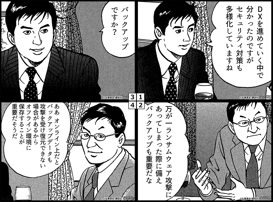 “復元可能”なバックアップ対策?
