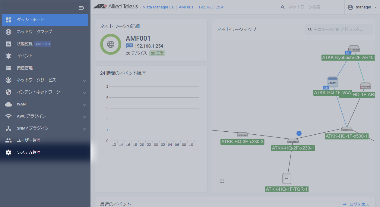 AT-Vista Manager EX（AT-VST-APL版） ベースリファレンスマニュアル