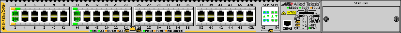 AT-x610-48Ts/X-POE+