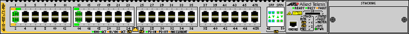 AT-x610-48Ts/X-POE+